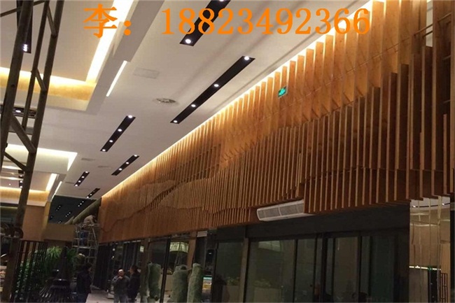 弧形铝方通 吊顶铝方通  凹槽铝方通