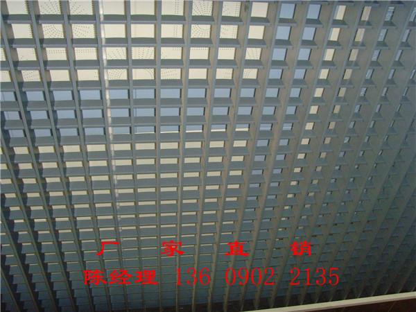 購物商場鋁格柵天花 1540鋁格柵廠家直供