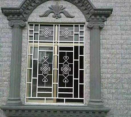 ​鋁合金窗花-方管燒焊鋁花格-新型防盜窗