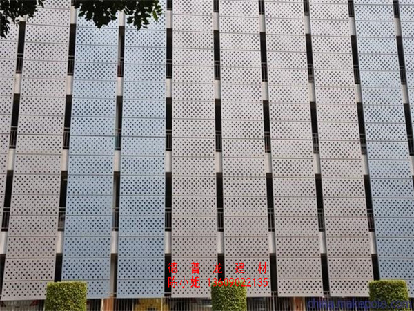 冲孔铝单板幕墙价格