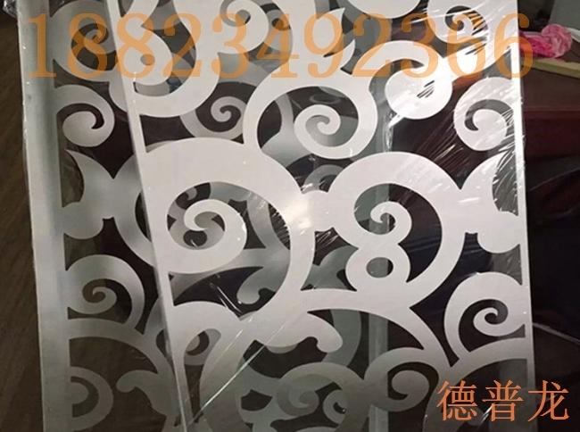 廠家定制鋁合金窗花中式鋁花格廣東德普龍