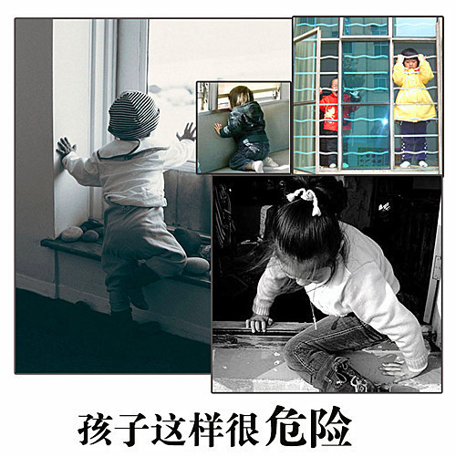 街道舊窗改造鋁合金窗花-型材燒焊鋁花格廠