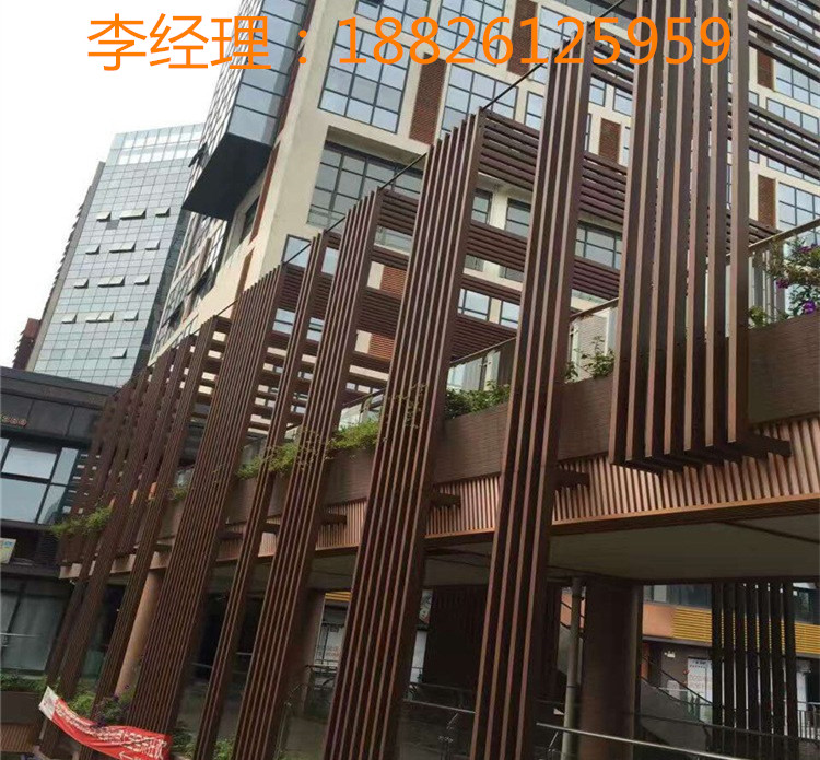 木紋鋁方通_木紋鋁條_鋁條吊頂
