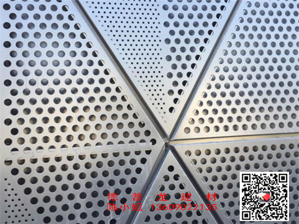 衝孔鋁單板幕牆規格尺寸參數