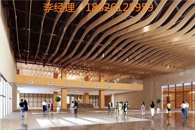 弧形铝方通定做厂家