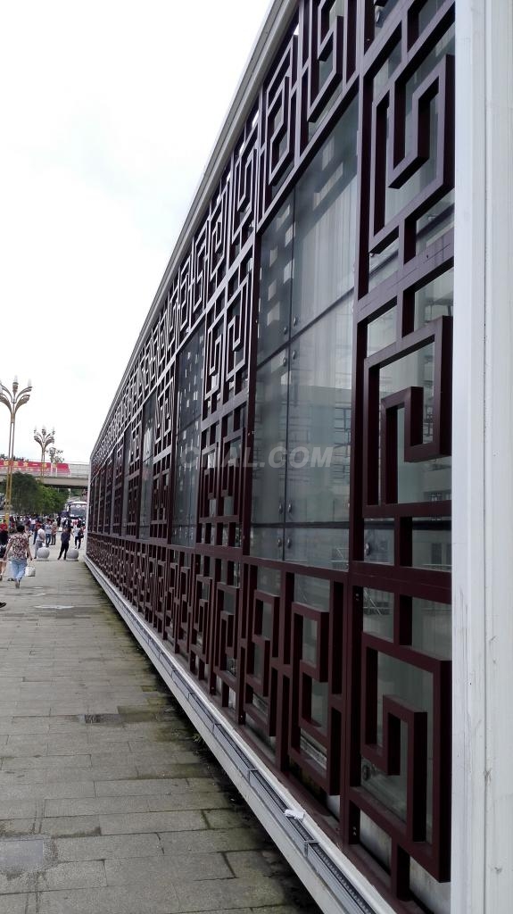 杭州戶外麼鋁窗花-鋁格子-德普龍品牌廠家