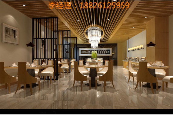 茶餐廳鋁方通吊頂定制