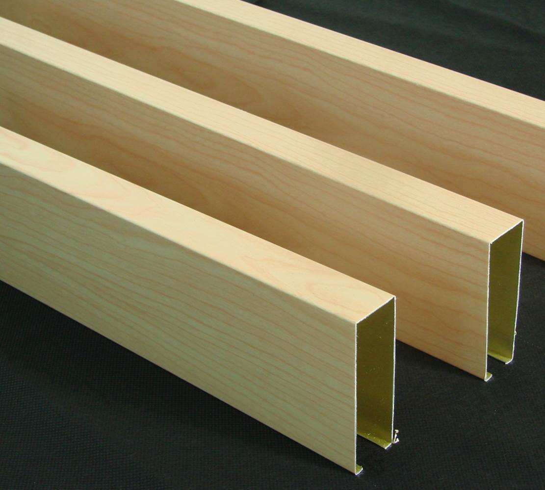 U型木紋鋁方通生產工廠