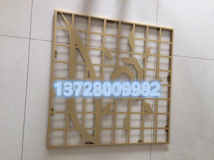 外牆裝飾鏤空雕花鋁單板，酒店門頭專用板