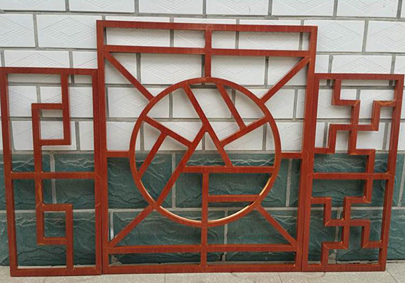 仿木紋鋁窗花-復古鋁花格上海那邊有賣？