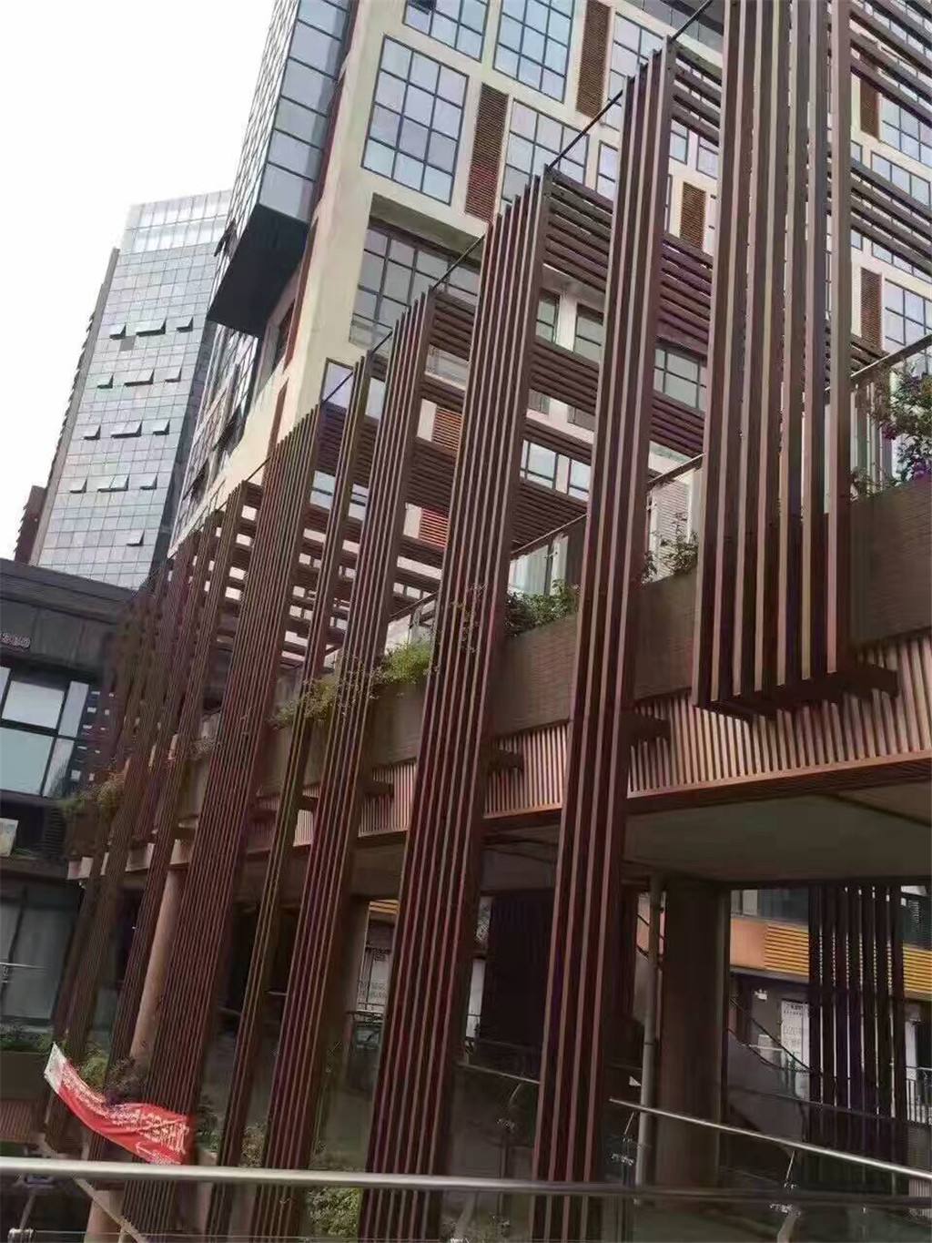 德普龙木纹铝方通 u型方通吊顶_厂家