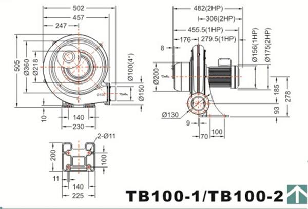 浦和TB100-1-2鼓风机尺寸表.jpg