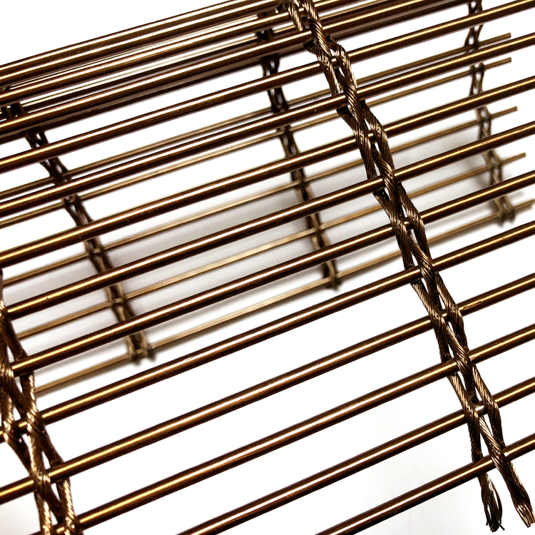 XY-M3810 ROSE GOLDEN METAL MESH CEILING 2.jpg