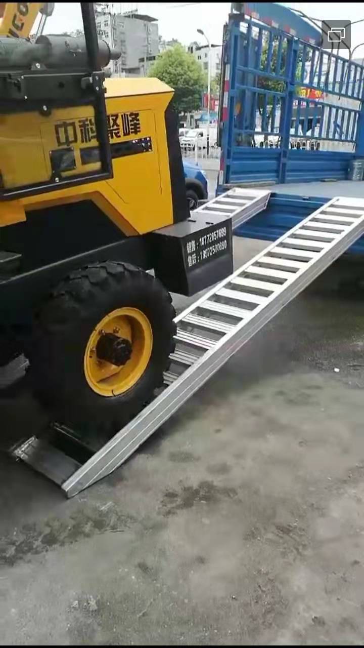 拖车铝爬梯装载机铝爬梯汽车运输铝梯