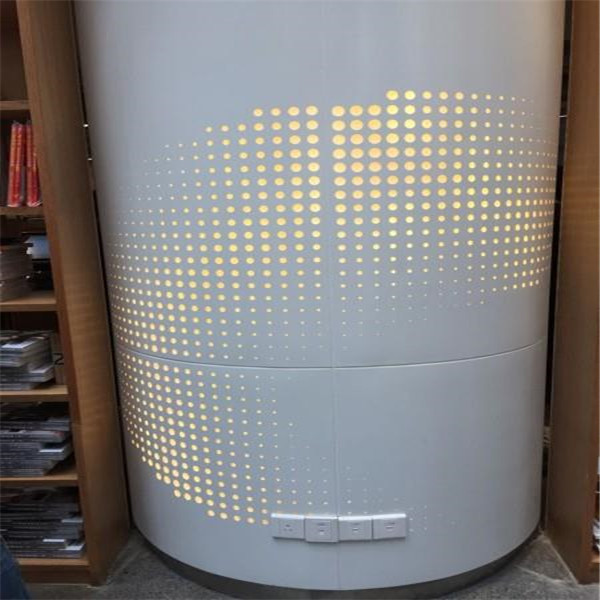 室外藝術包柱鋁單板-鏤空雕花包柱鋁單板生產廠家