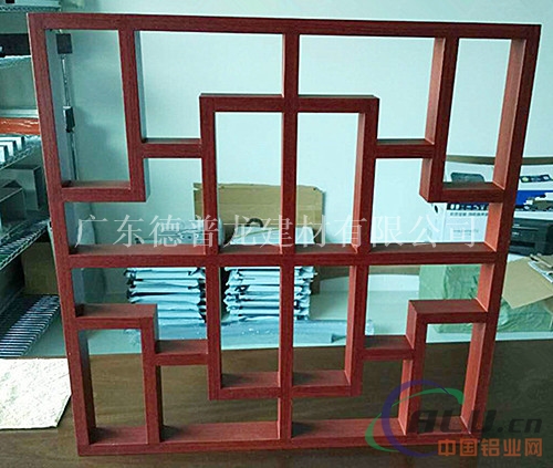 旅游区街道门窗铝窗花_仿古铝合金花格价格