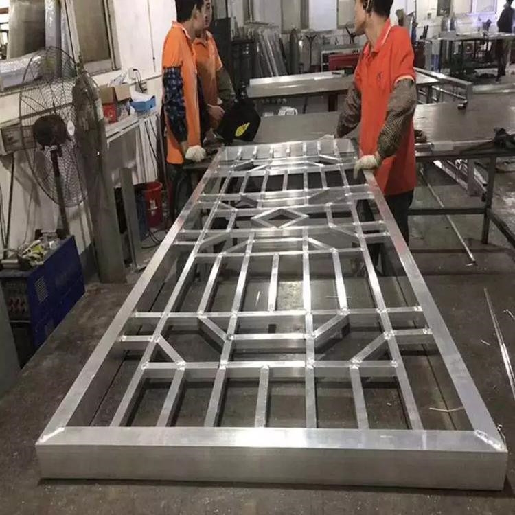 内蒙古包头铝屏风生产厂家焊接铝屏风厂家铝屏风供应商