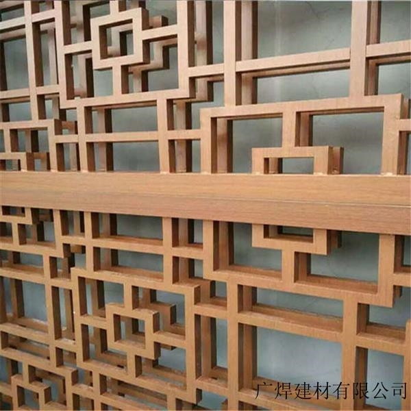 天津蓟县厂家直销仿古铝窗花铝幕墙单板铝花格制作