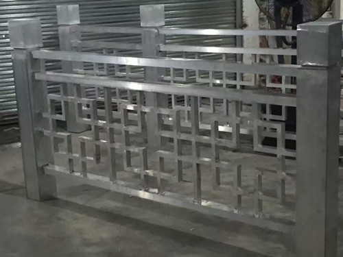 街道改造型材焊接铝窗花定制厂家
