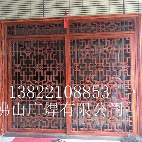 贵州贵阳专业生产铝窗花铝窗花款式规格定做铝窗花供应商