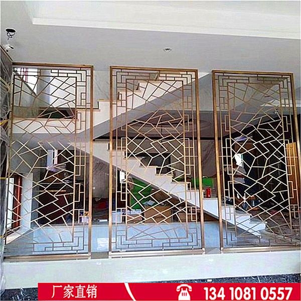广东江门铝合金艺术焊接铝窗花木纹铝窗花图片
