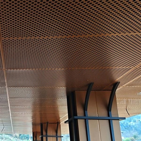 衢州弧形焊接铝单板外幕墙装饰