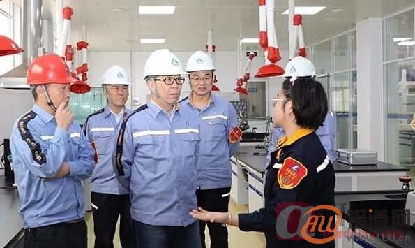 中铝股份财务总监兼董事会秘书张占魁莅临中州调研