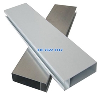 40x40铝型材材质 立面格栅铝型材