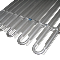 冷库铝排管型材 两叶片铝排管