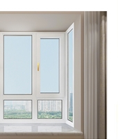 家装铝合金门窗定制，平开窗厂，帝德门窗
