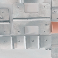 电池铝箔软连接片 焊接加工铝软连接