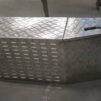 江苏铝箱厂家定制铝合金空调罩房车前置箱